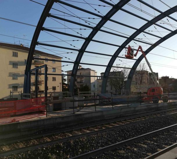 Impresa Silvio Pierobon - Realizzazioni - Fermata di Via Olimpia, Venezia Mestre