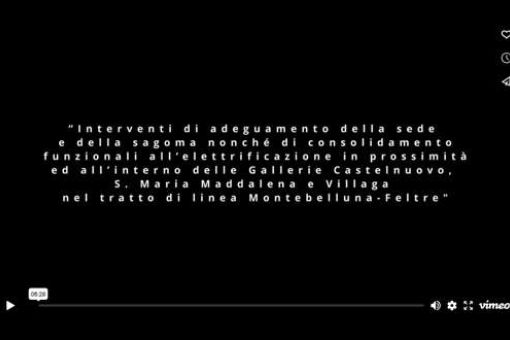 Impresa Pierobon srl - Realizzazioni - Interventi di adeguamento funzionali all’elettrificazione della linea Montebelluna-Feltre