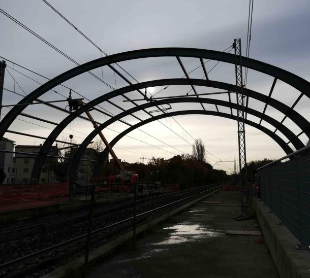 Impresa Silvio Pierobon - Realizzazioni - Fermata di Via Olimpia, Venezia Mestre