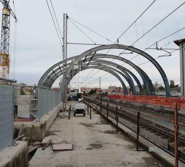 Impresa Silvio Pierobon - Realizzazioni - Fermata di Via Olimpia, Venezia Mestre