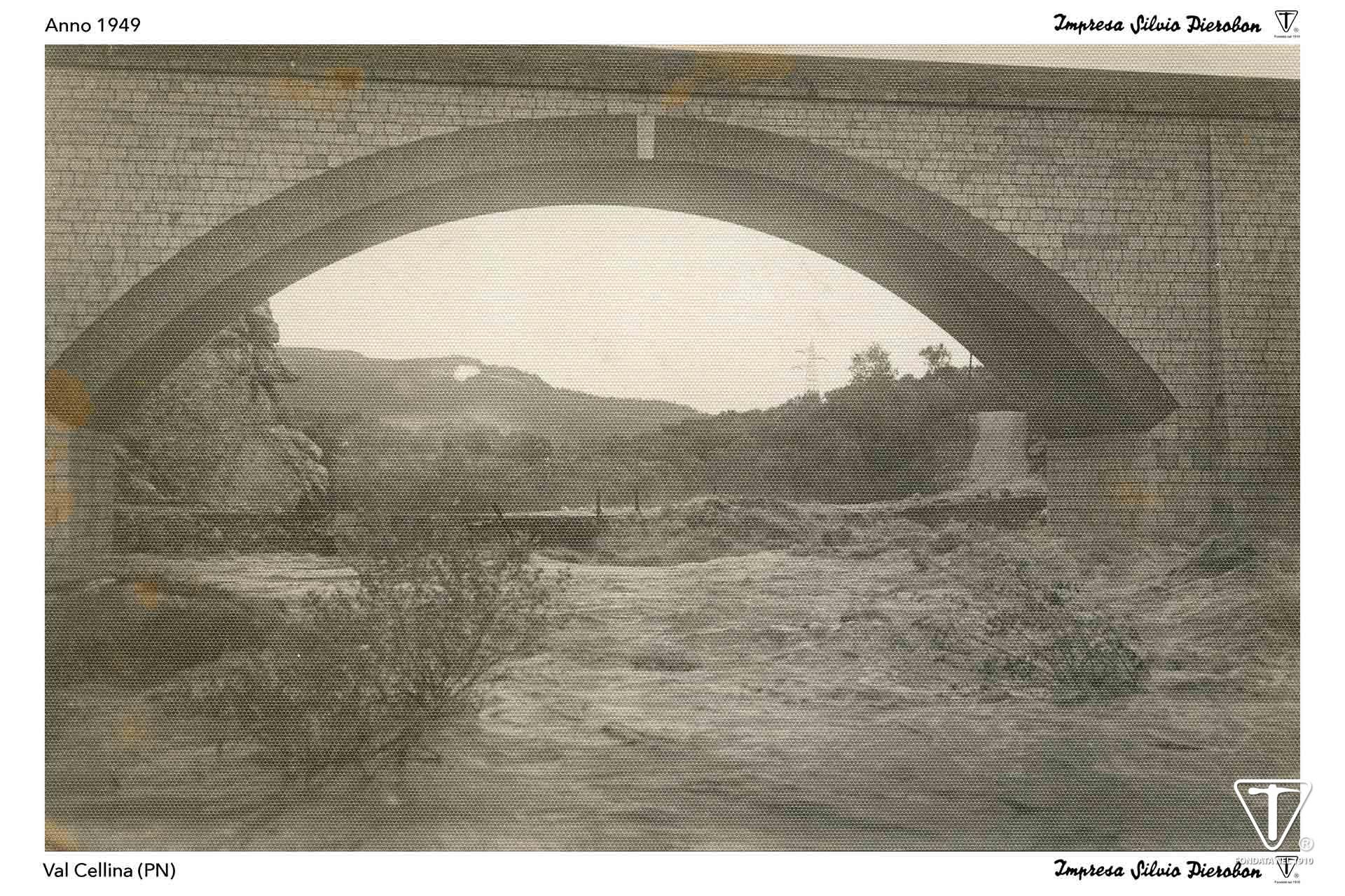 Impresa Silvio Pierobon - Foto storiche - Val Cellina